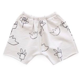Kid + Kind “Fields” French Terry Short 6/12M